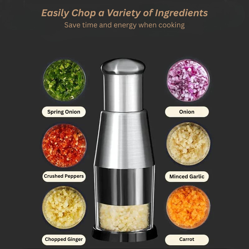 ChopPro - Stainless Steel Press Chopper