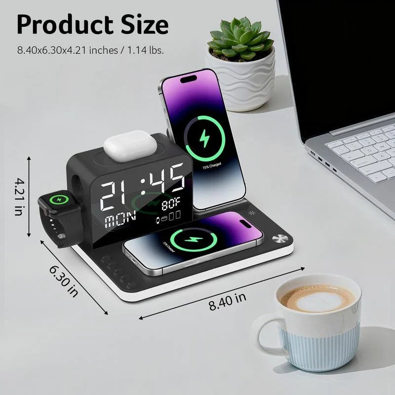 ChargeHub – 7-in-1 Wireless Charging Station