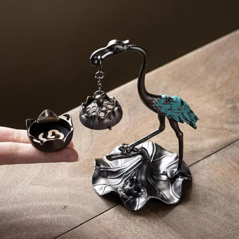 CraneMist - Exquisite Aromatherapy Diffuser & Incense Burner