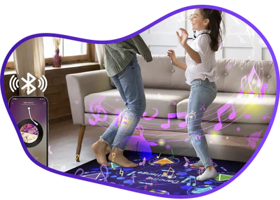 DanceGlow – LED Bluetooth Kids Dance Mat