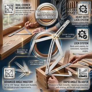 MiterCraft – Accurate Corner Measuring Tool