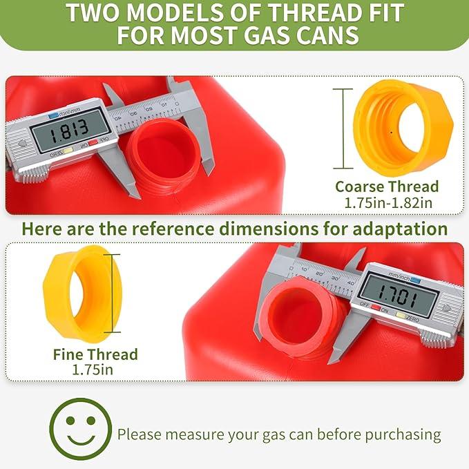 FlexiPour - Flexible Gas Can Spout