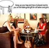 HangElegance - Foldable, Stylish, and Secure Handbag Hanger