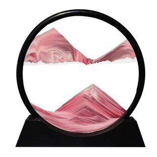 TranquilFlow – 3D Hourglass Sand Scene Gift