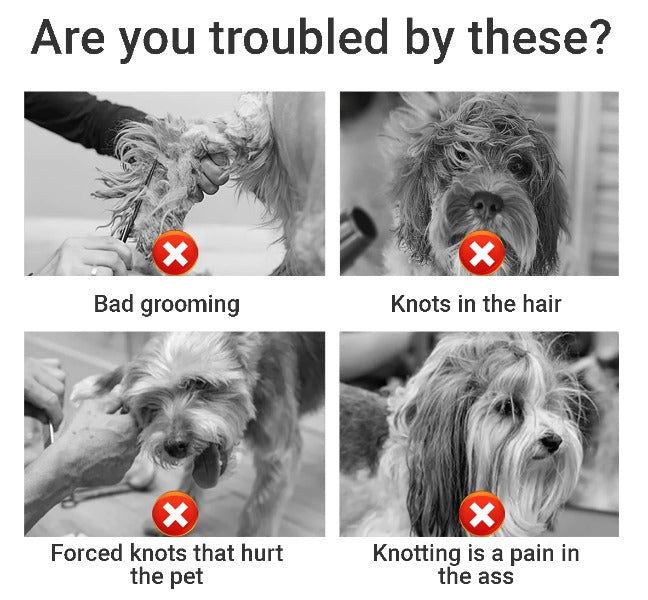 KnotAway – Effortless Fur Brush