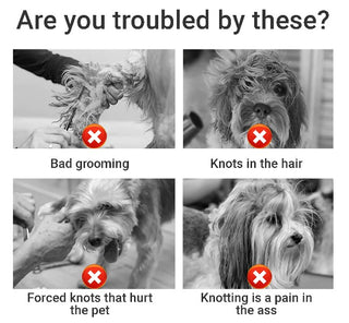 KnotAway – Effortless Fur Brush