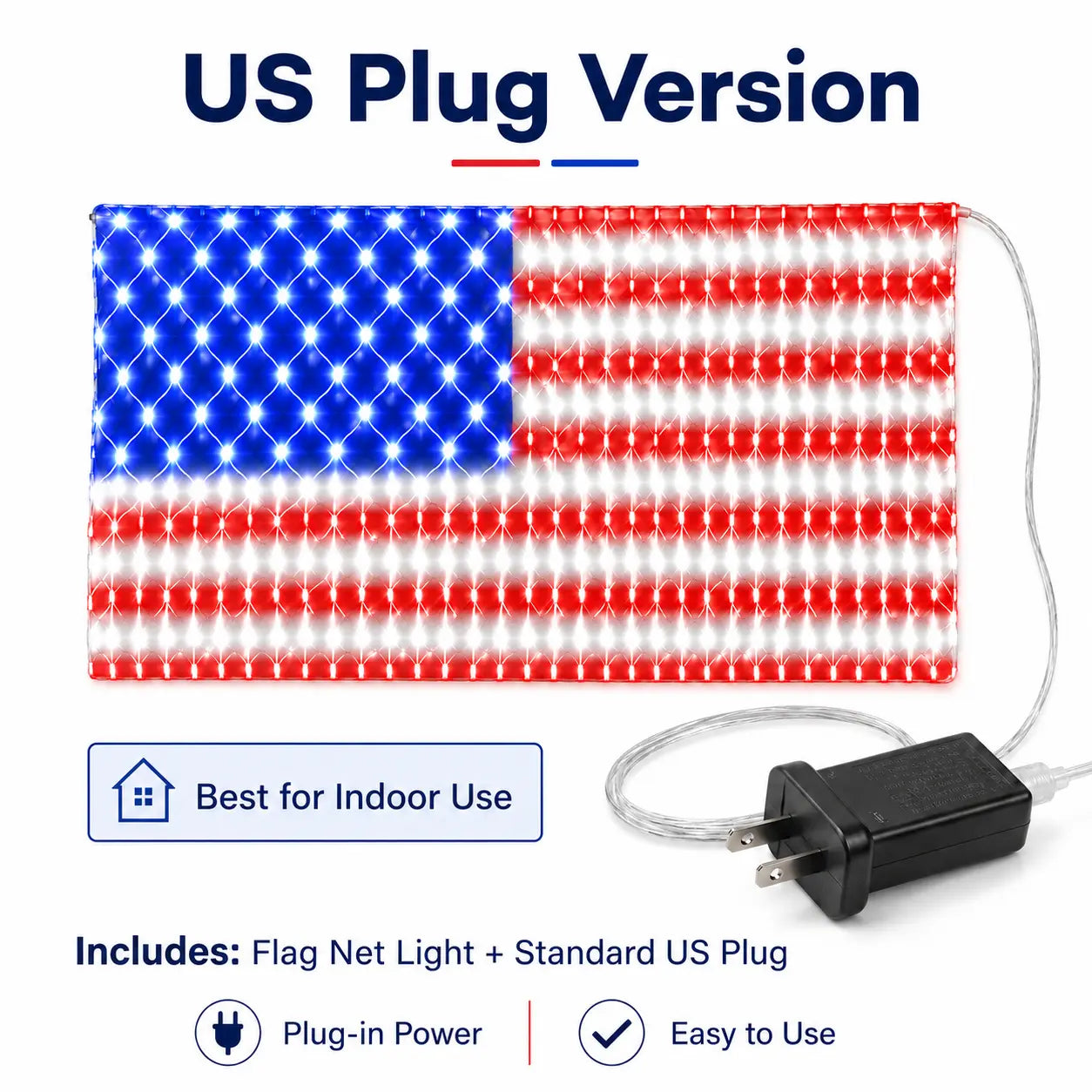 FreedomShine – Solar Powered Patriotic Flag Lights