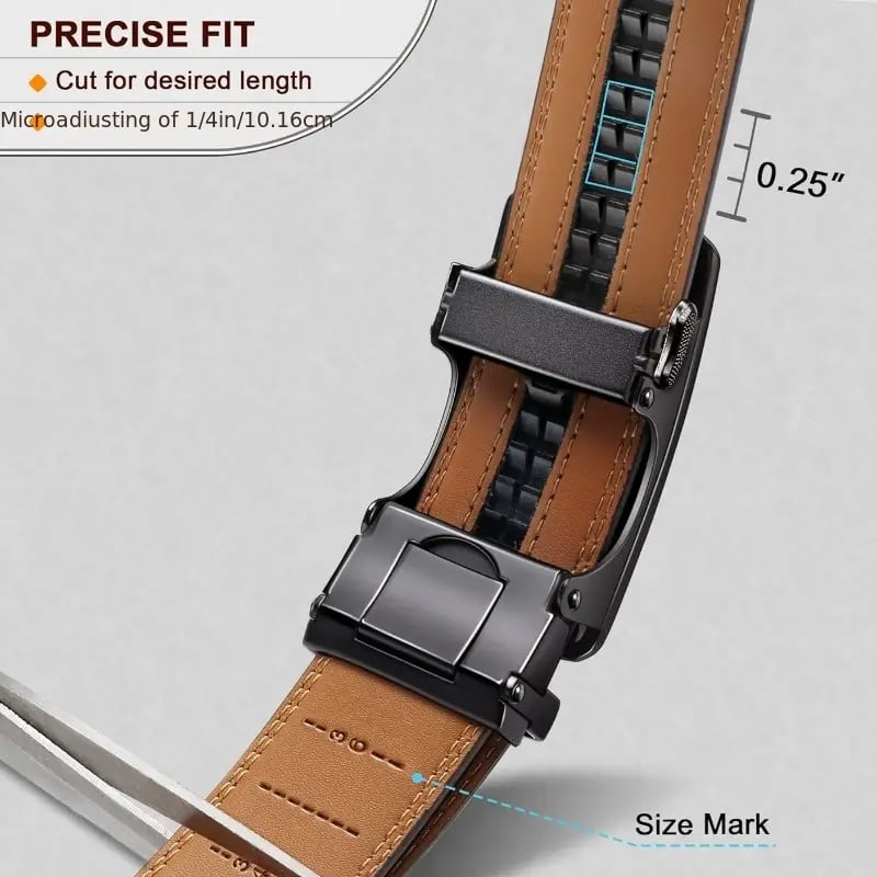 TactiStrap - Sleek Adjustable Leather Belt