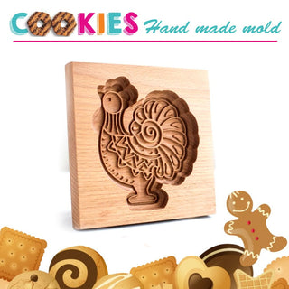 DoughDelight - Handcrafted Cookie Embossing Molds