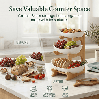 SpaceNest – Multi-Use Countertop Storage Organizer