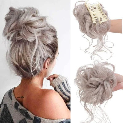 SwirlSensation Hair Bun marnetic