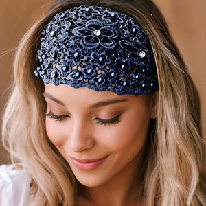 Seraphina | Handcrafted Beaded Crown Headband
