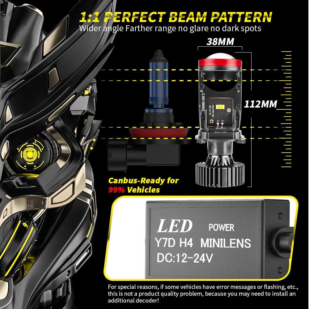 BrightBeam - LED Canbus Headlight