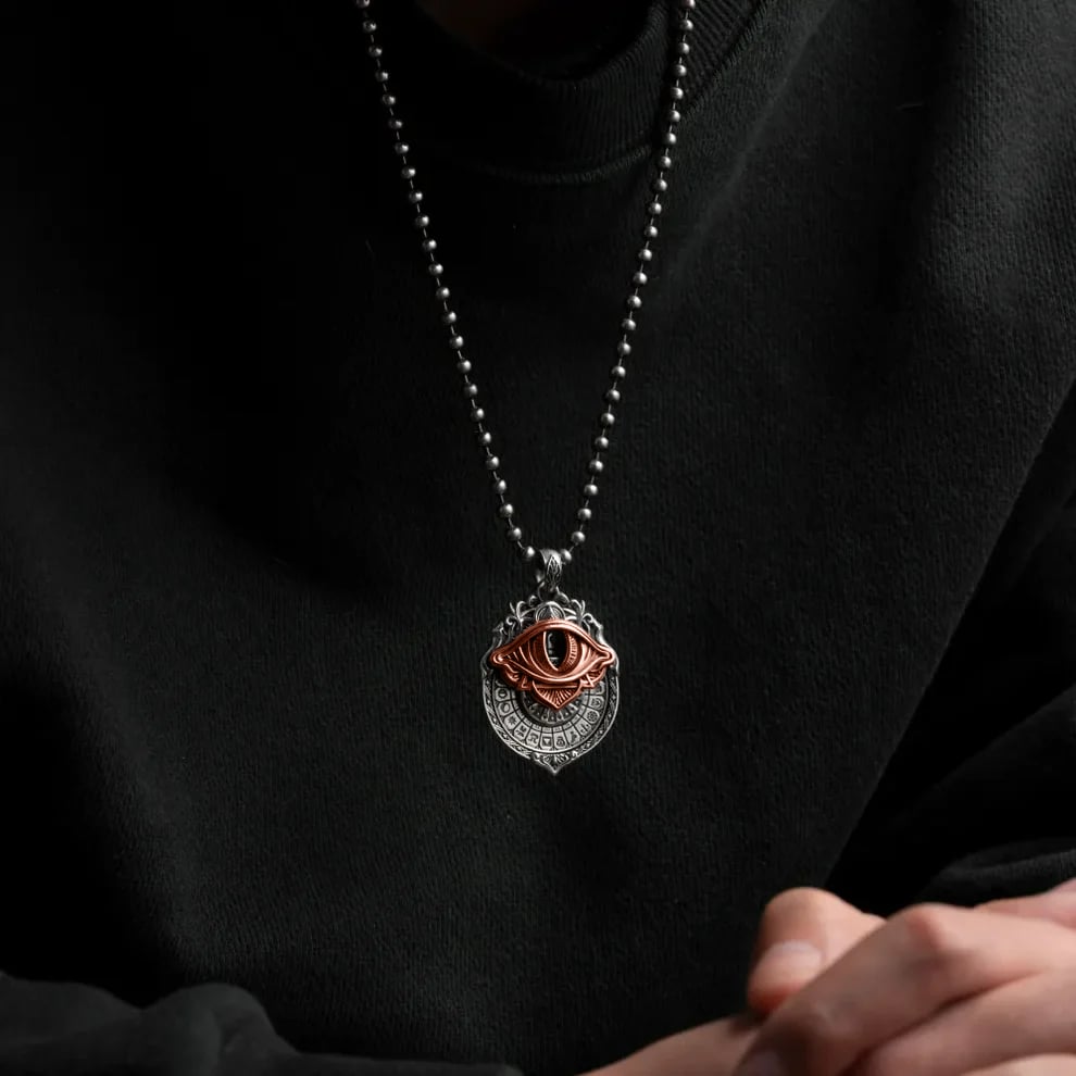 MysticEye – Handcrafted Tarot Eye Pendant
