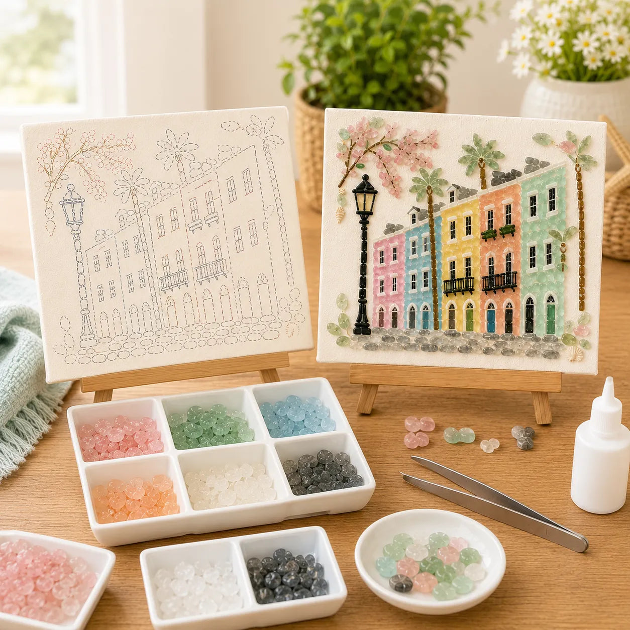 HeritageScape – American Destinations Sea Glass Art Kit