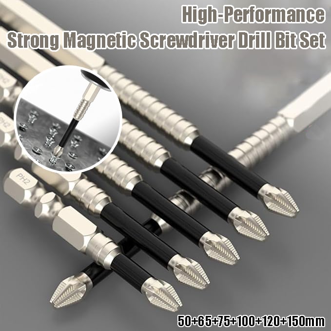 MagnaBit – High-Magnetic Screwdriver Drill Bit Set
