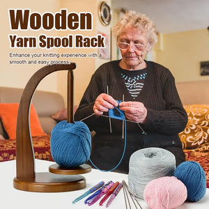CraftStack - Wooden Spool Rack
