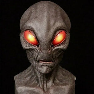 AlienAllure - Spooky Halloween Alien Mask