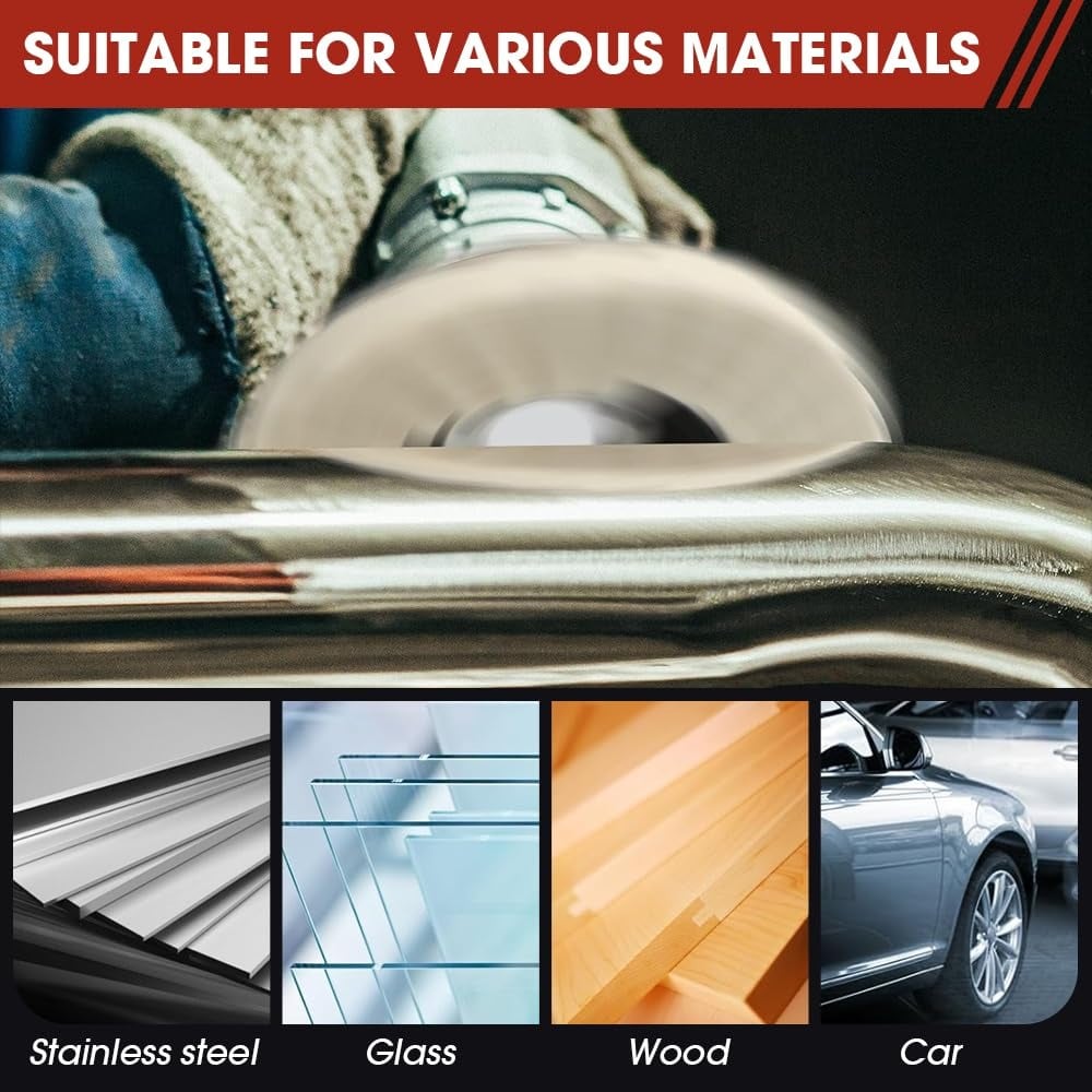 ProSheen - Angle Grinder Polishing Wheel – Effortless Mirror Finish