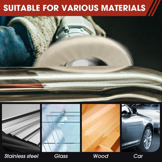 SmoothCraft - High-Resilience Polishing Wheel for Metal & Wood