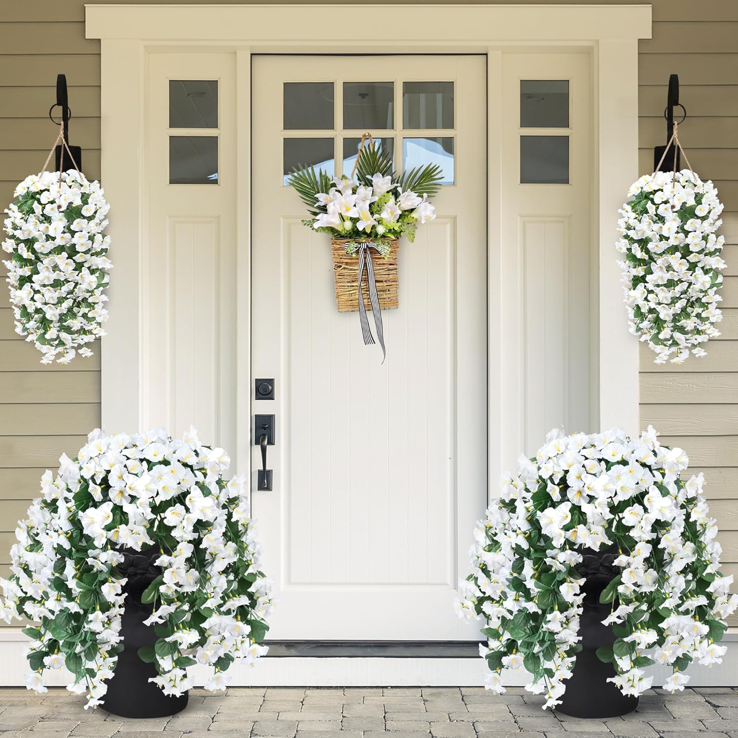 VineGlow - Elegant Artificial Hanging Flowers
