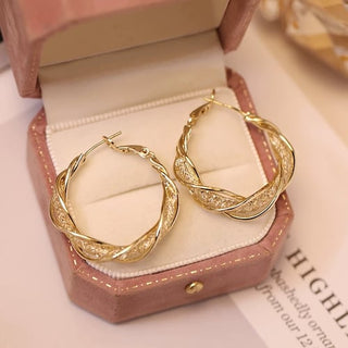 🔥🎁2024 New Year Hot Sale🎁 49% OFF🔥 - Fashion Twist Earrings