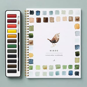 AquaBliss - Beginner Watercolor Learning Book