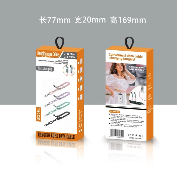 CordLoop | 2-in-1 Lanyard Charging Solution