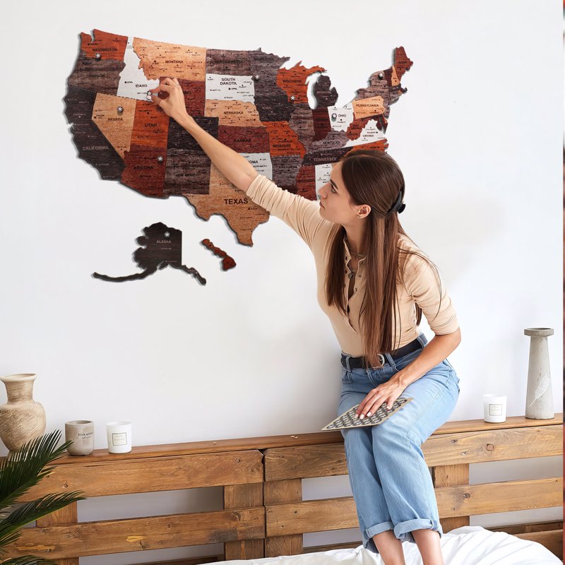 MapMakers – Custom United States Wooden Puzzle