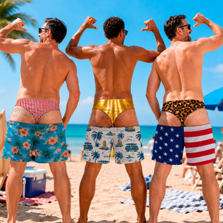 BeachBanter – Hilarious Optical Illusion Swim Trunks