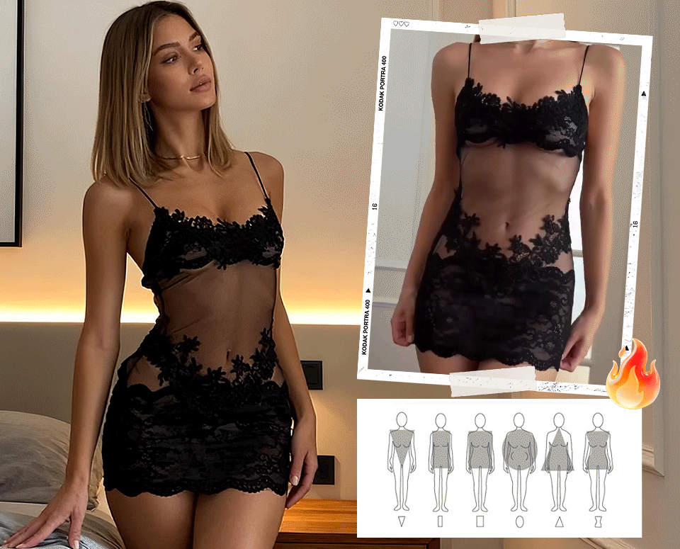 Elysia - Luxe Lace Nightwear
