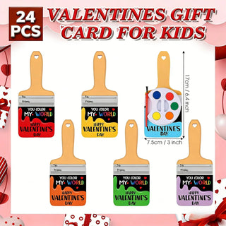 LoveBrush - Valentine’s Watercolor Card Set
