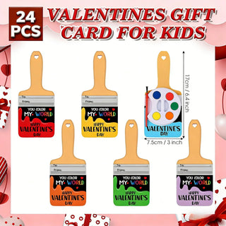 LoveBrush - Valentine’s Watercolor Card Set