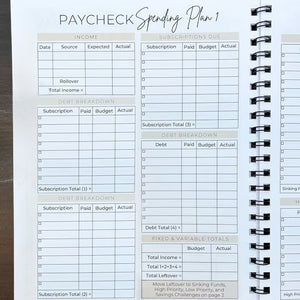 FutureFinance - 2025 Smart Budget Planner NoteBook