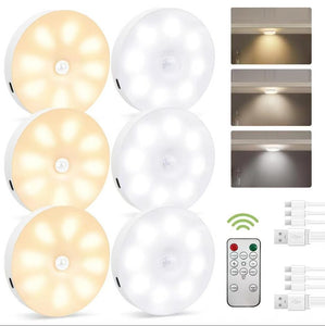 FlexiLight - Adjustable White & Color LED Pucks