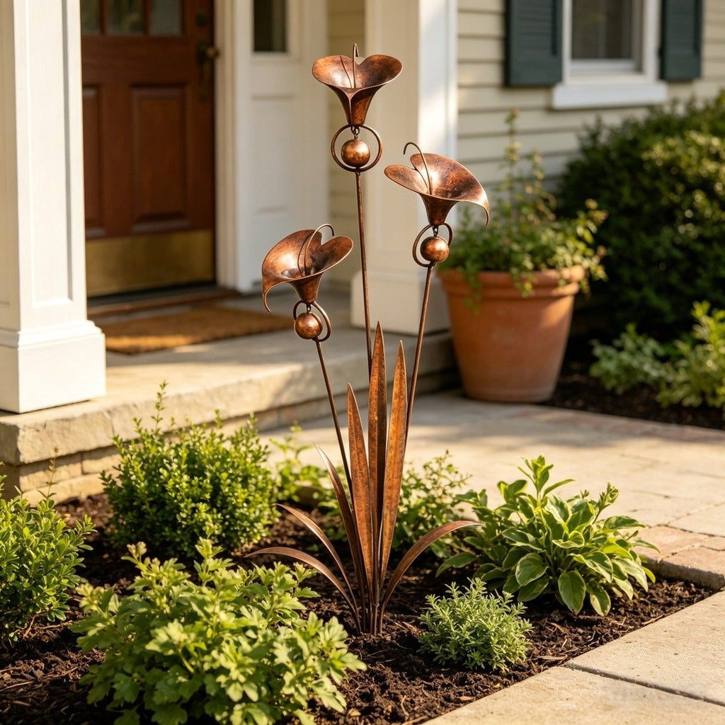 WhisperLily – Garden Bell Stake