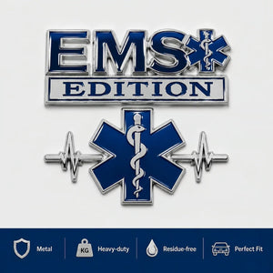 RapidResponse – EMS Metal Vehicle Badge