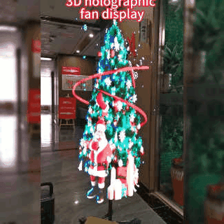 HoloSpin - 3D LED Fan Projector