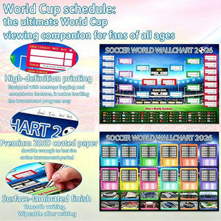 GoalWall – 2026 World Cup Poster Set