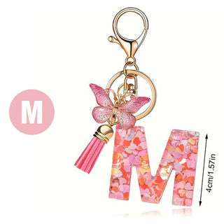 CharmKey – Personalized Initial Letter Keychain