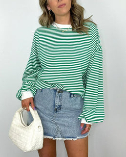 UrbanStripe – Women’s Casual Crewneck Pullover