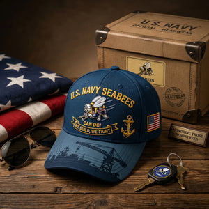 Seabee - US Navy Seabees “Can Do!” Tribute Cap 🇺🇸