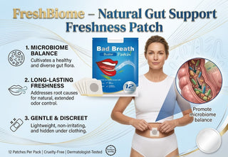 FreshBiome – Natural Gut Support Freshness Patch