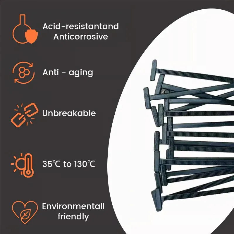 GripLock – Universal Nylon Cable Tie Buckle