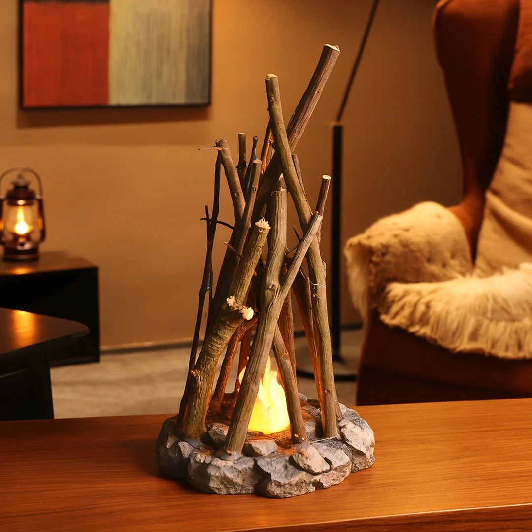CampfireCharm – Handmade LED Nightlight