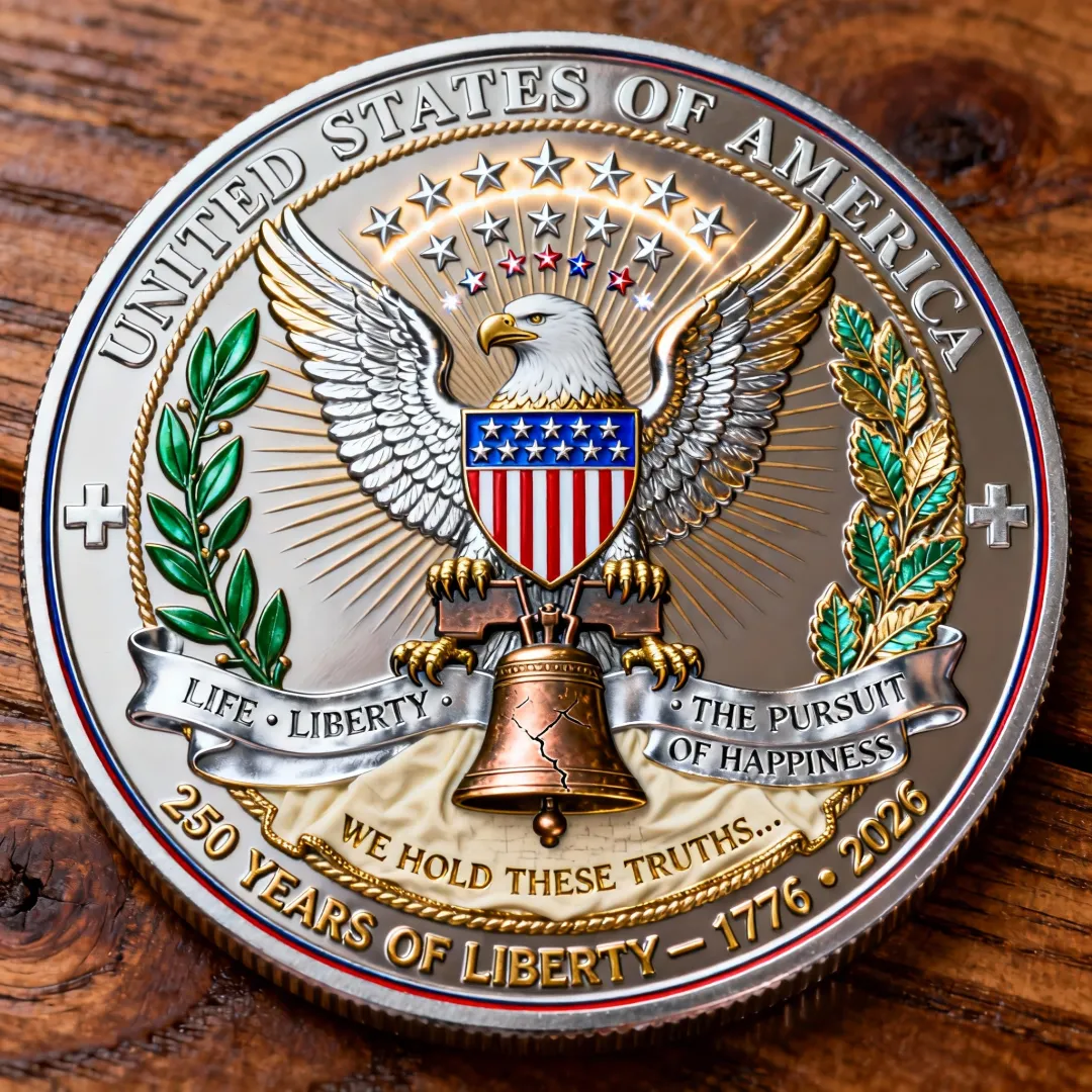 🏆LAST DAY 60% OFF - Declaration of Independence – 250th Anniversary Commemorative Coin