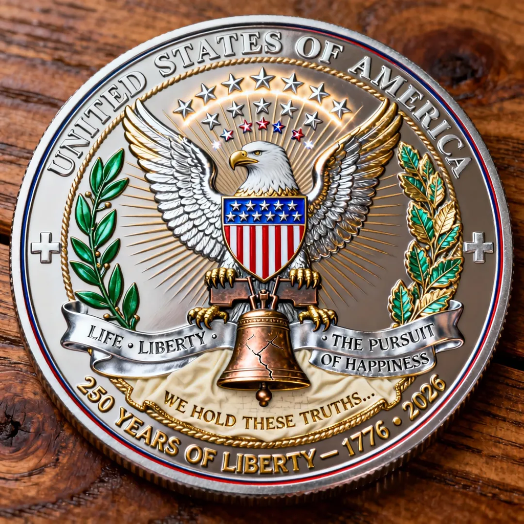 🏆LAST DAY 60% OFF - Declaration of Independence – 250th Anniversary Commemorative Coin