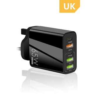 PowerNest – Fast 65W Wall Charger, Multiple Ports