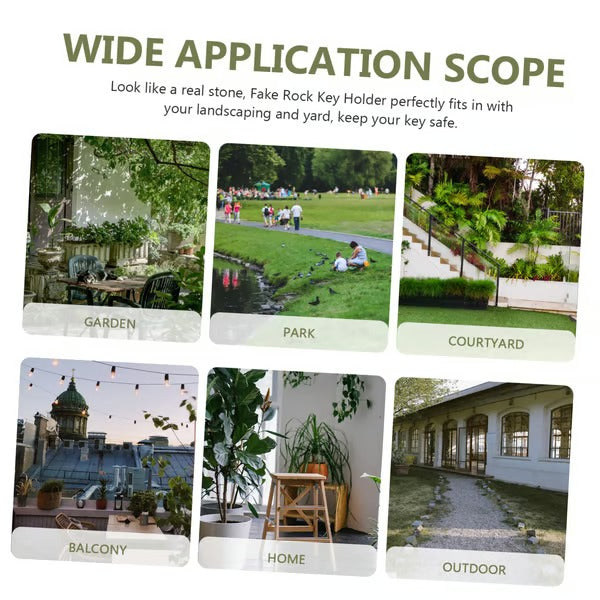 StoneSafe – Realistic Hidden Key Holder Stone