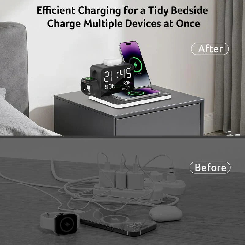 ChargeHub – 7-in-1 Wireless Charging Station